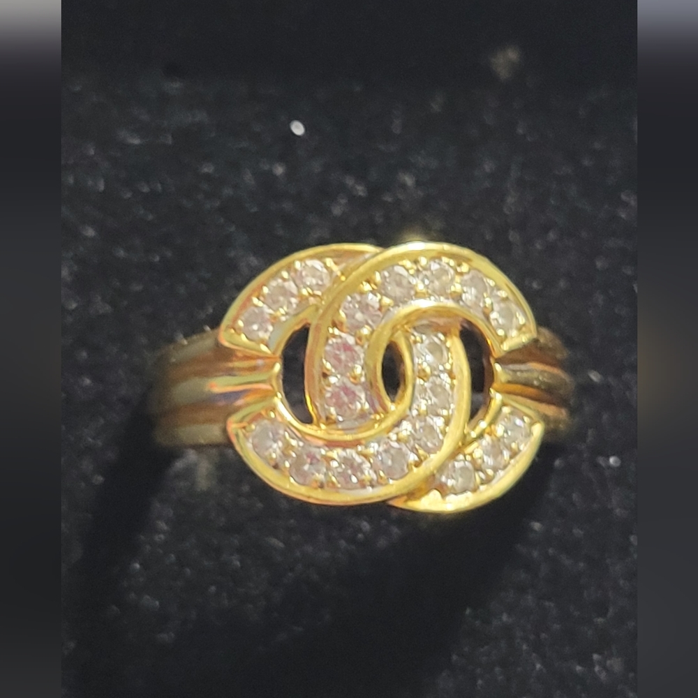 Real K18 JAPAN GOLD RING SIZE 6